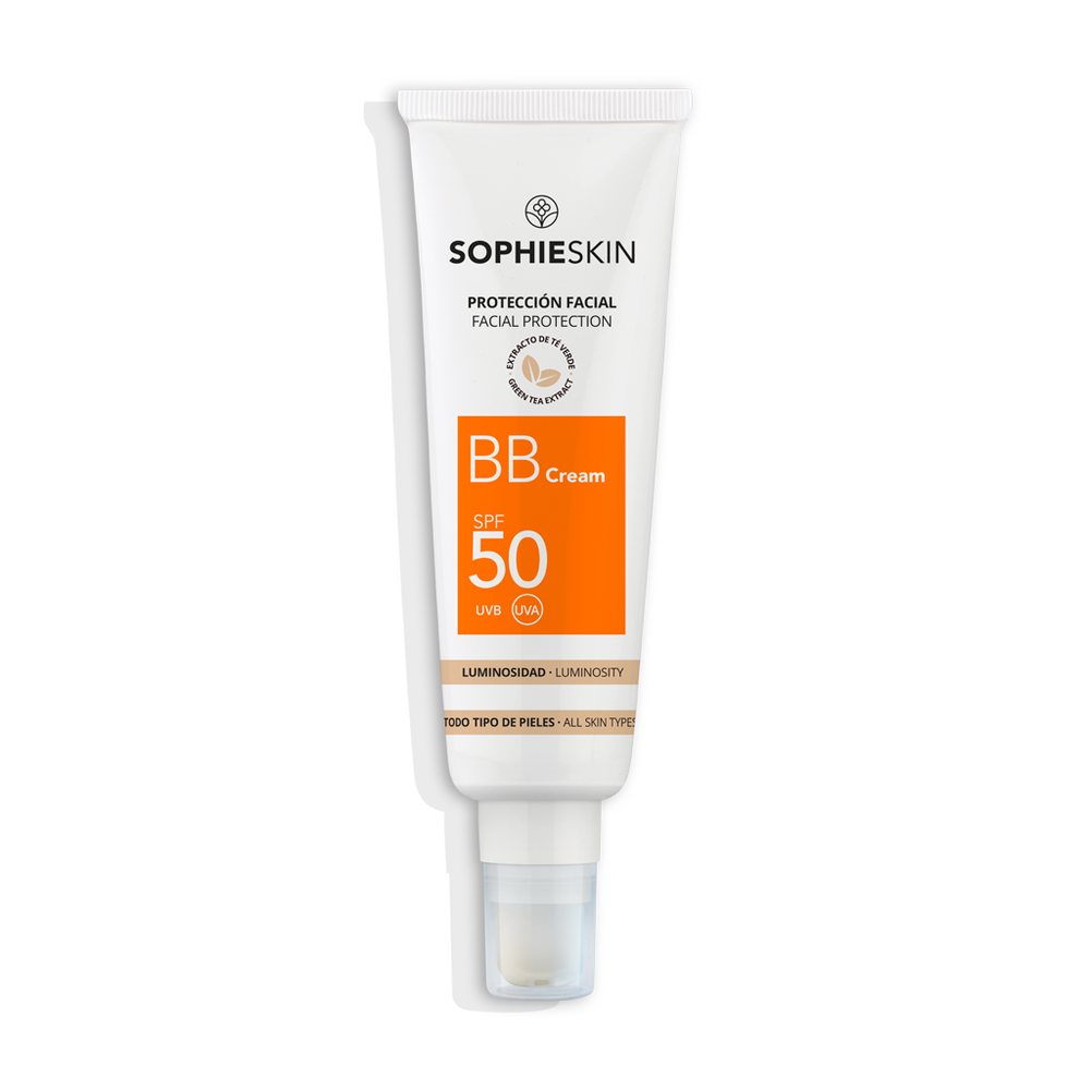 Protector solar facial BB Cream SPF50
