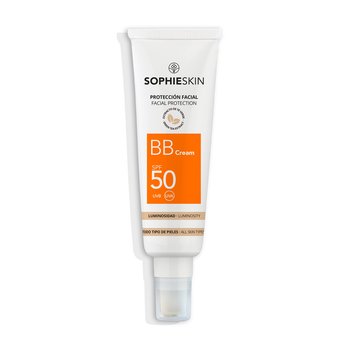 Protector solar facial BB Cream SPF50