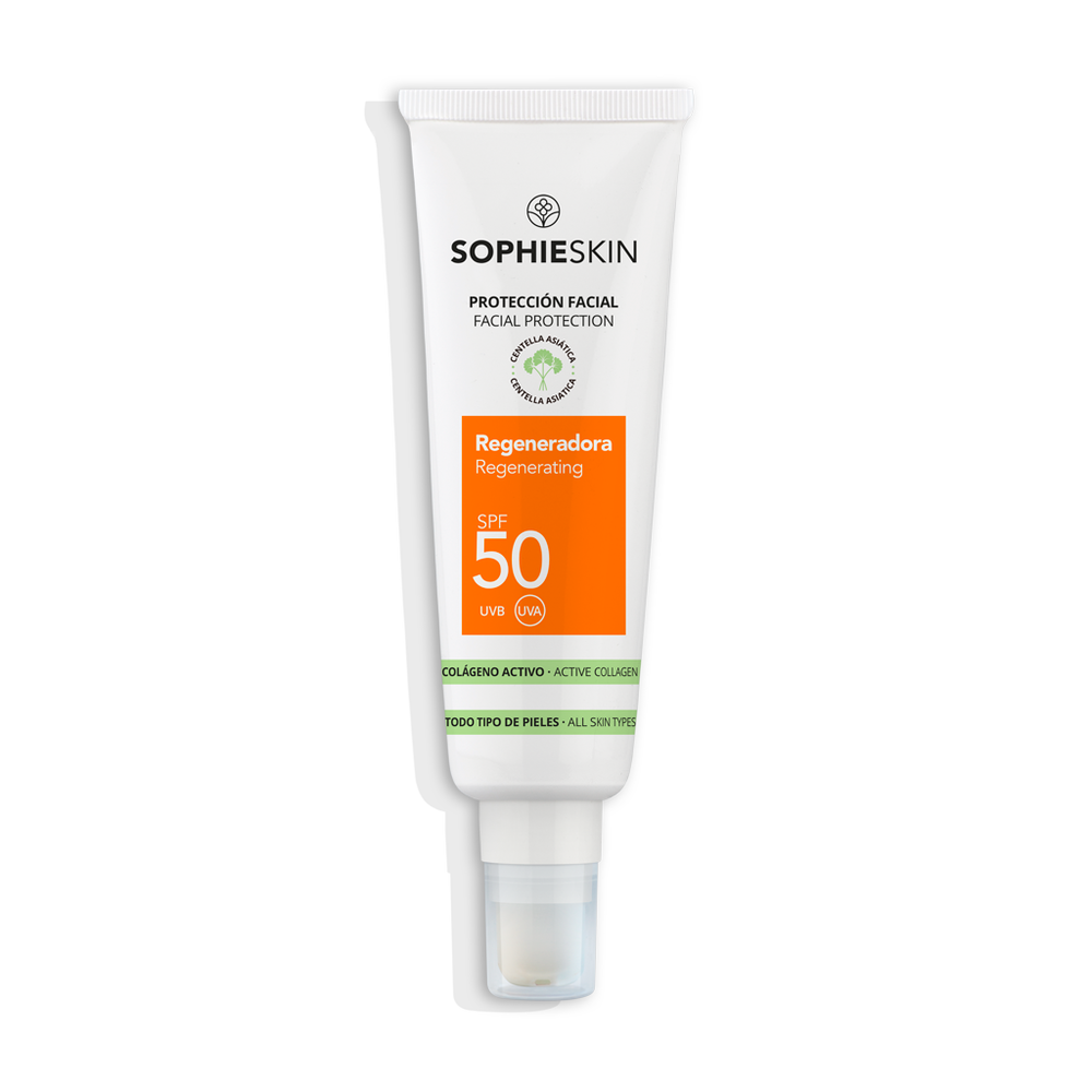 Protector solar facial Regeneradora SPF50