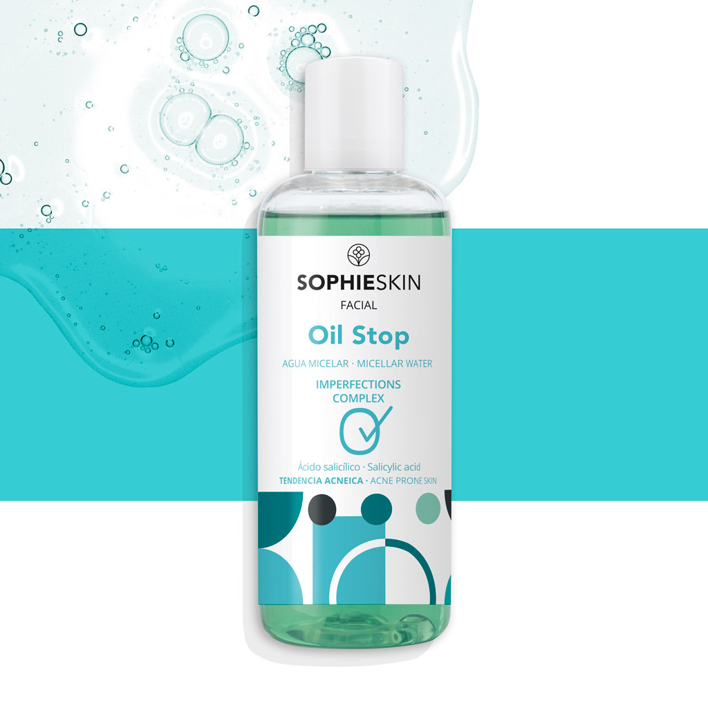 Agua micelar Oil Stop